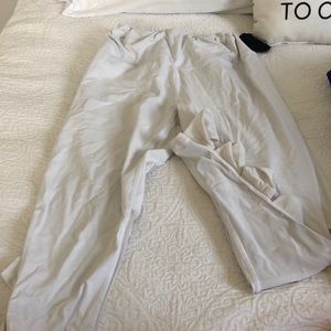 White Victoria secret workout leggings